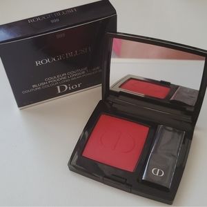 NIB Dior Rouge Couture Colour Long Wear Powder Blush in 999